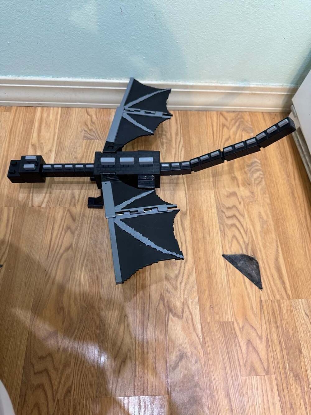 Working Mattel Minecraft Ultimate Ender Dragon Figure, 22-inch with Lights and S - Picture 7 of 10